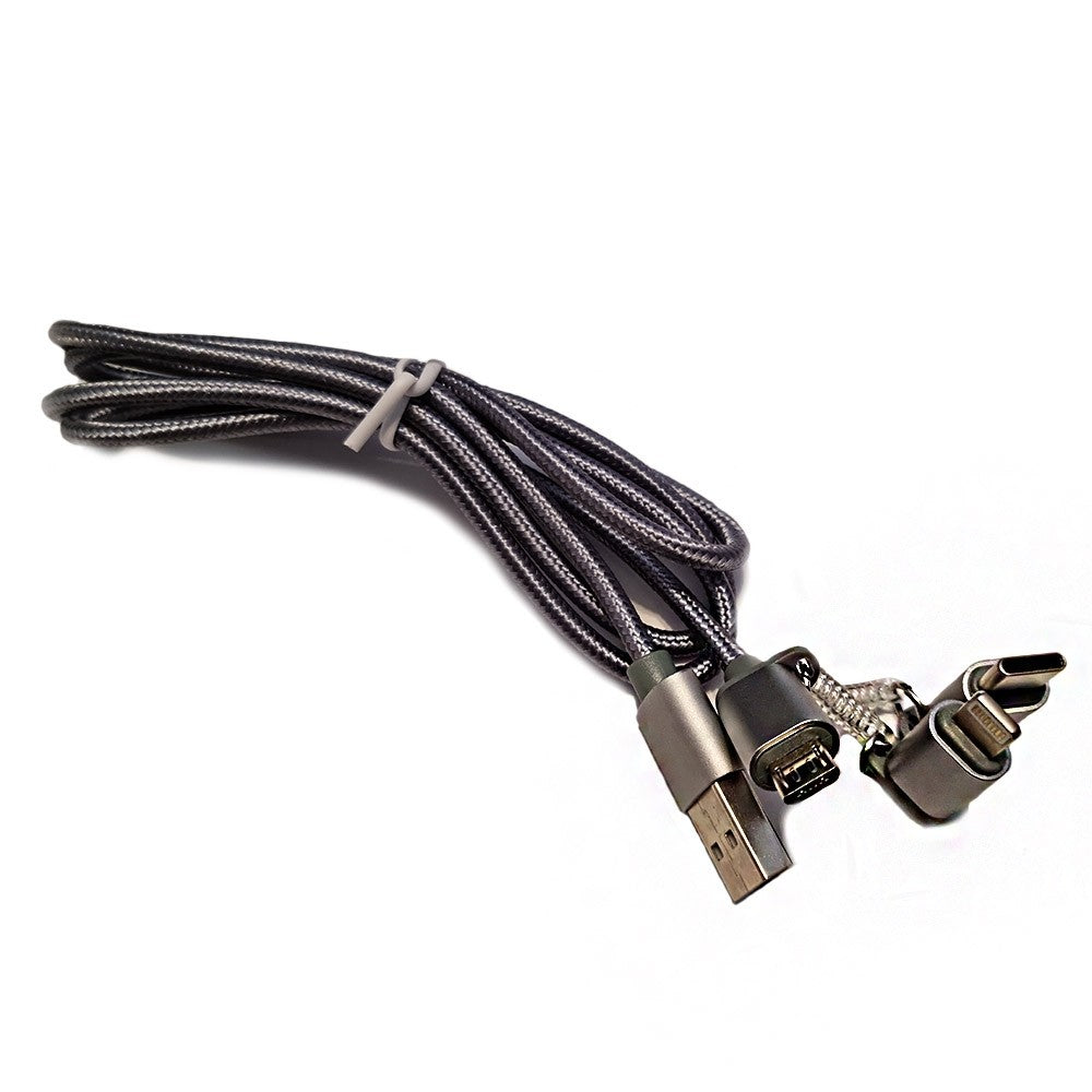 Cablu alimentare / Cablu USB cu 3 adaptoare